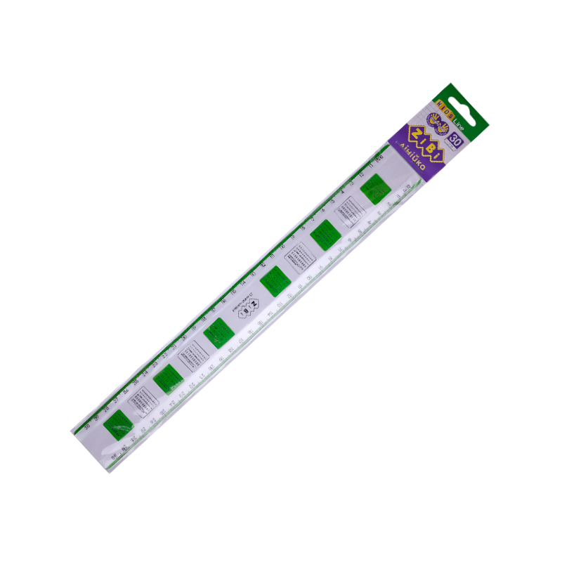 Лінійка пластикова ZIBI (ZB.5607-15), 30 см